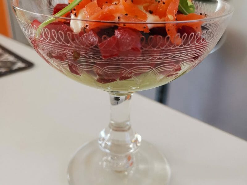 Cliquez pour zoomer ! Verrines saumon avocat Thermomix par alice_40