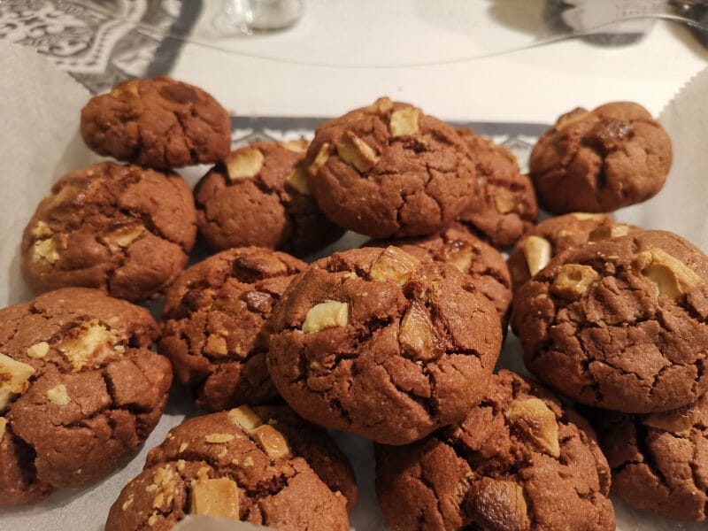 Cliquez pour zoomer ! Cookies aux pépites de chocolat blanc Thermomix par alice_40