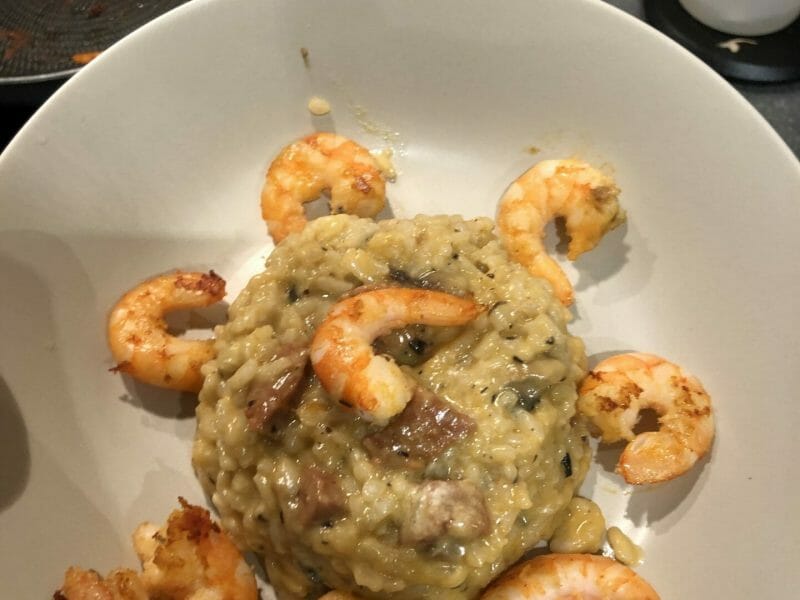 Cliquez pour zoomer ! Risotto au chorizo Thermomix par Béné