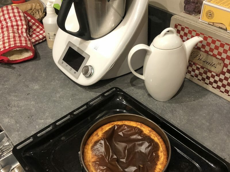 Cliquez pour zoomer ! Flan pâtissier sans pâte Thermomix par Béné