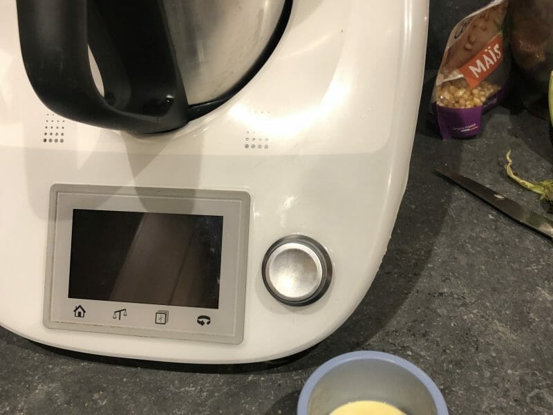 Cliquez pour zoomer ! Crème dessert au chocolat blanc Thermomix par Béné