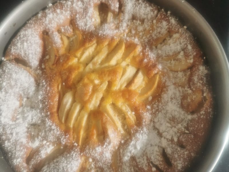 Cliquez pour zoomer ! Gâteau aux pommes et mascarpone Thermomix par veronique_66