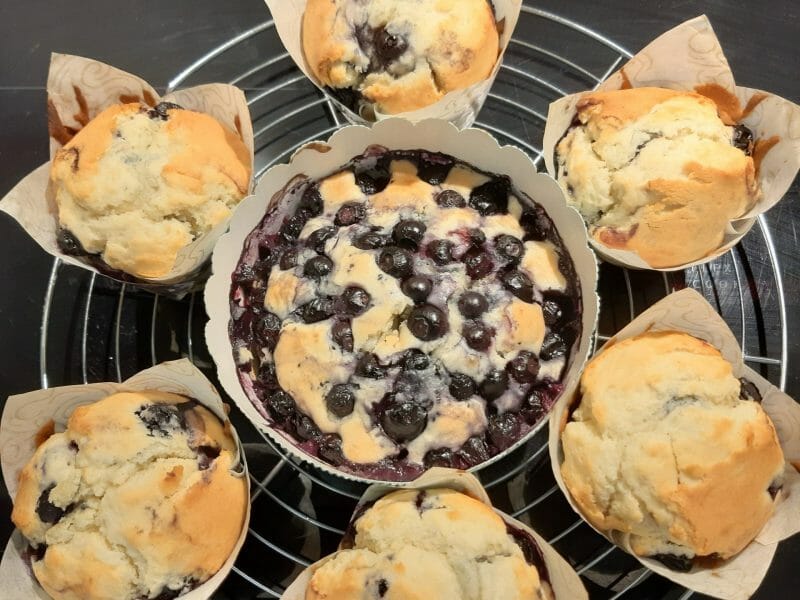 Cliquez pour zoomer ! Muffins aux myrtilles Thermomix par lolotte-2015