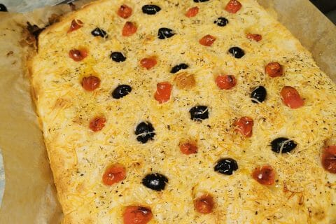 Cliquez pour zoomer ! Focaccia des Pouilles Thermomix par prescillia
