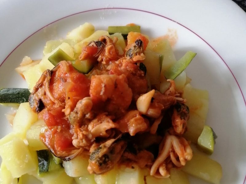 Cliquez pour zoomer ! Encornets à la provençale Thermomix par Midulie