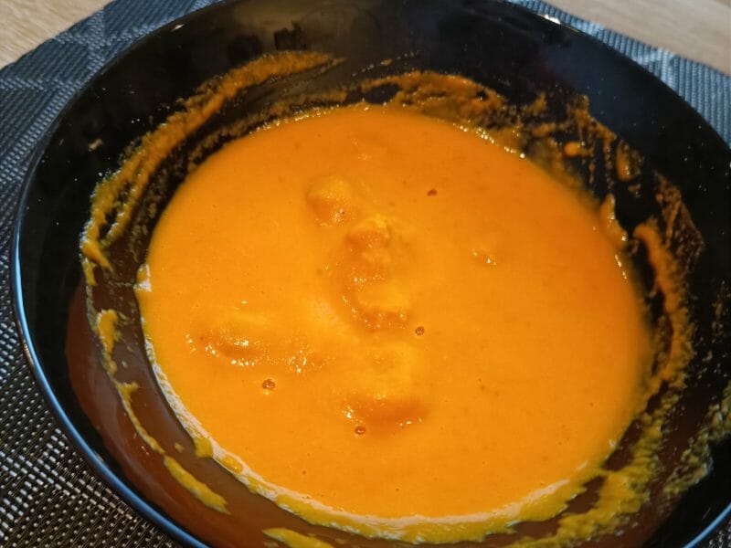 Cliquez pour zoomer ! Velouté de carottes et poivrons rouges Thermomix par popodia57