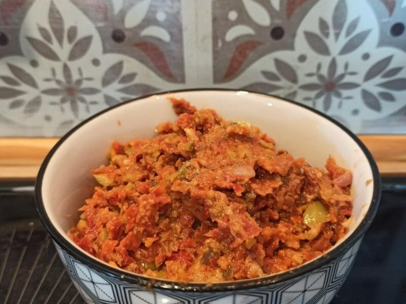 Cliquez pour zoomer ! Tartinade de tomates séchées Thermomix par puce-la-gourmande