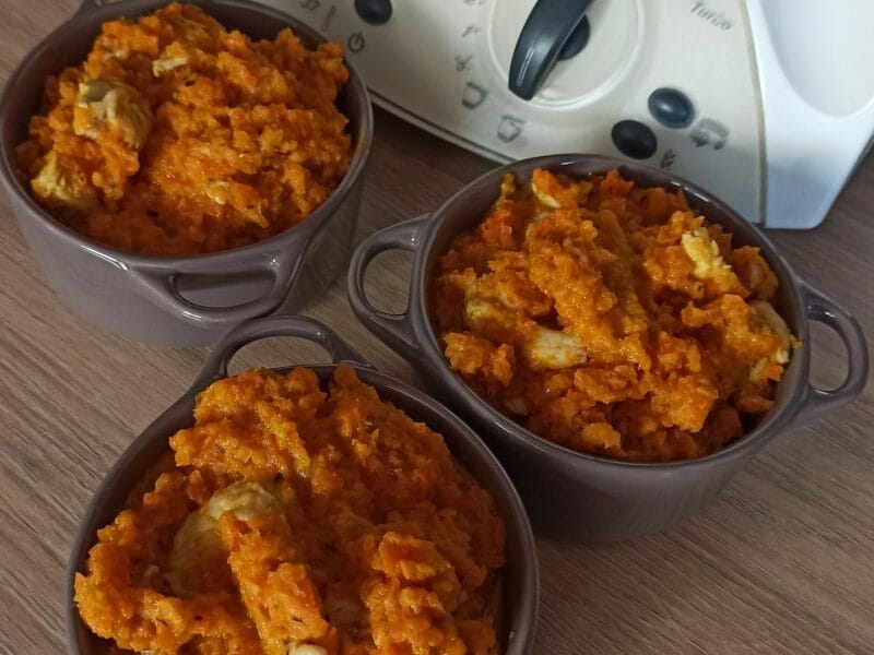 Cliquez pour zoomer ! Bouchées de poulet aux carottes Thermomix par puce-la-gourmande