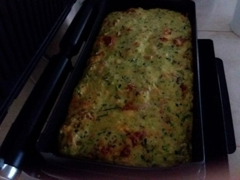 Cliquez pour zoomer ! Zucchini slice – Pain de courgettes australien Thermomix par gege2020