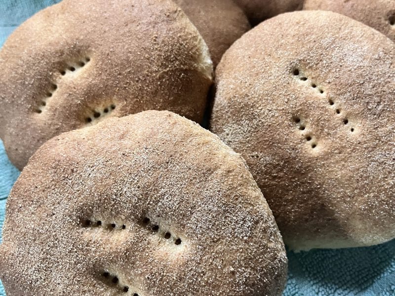 Cliquez pour zoomer ! Khobz – Pain à la marocaine Thermomix par hajarchekiri