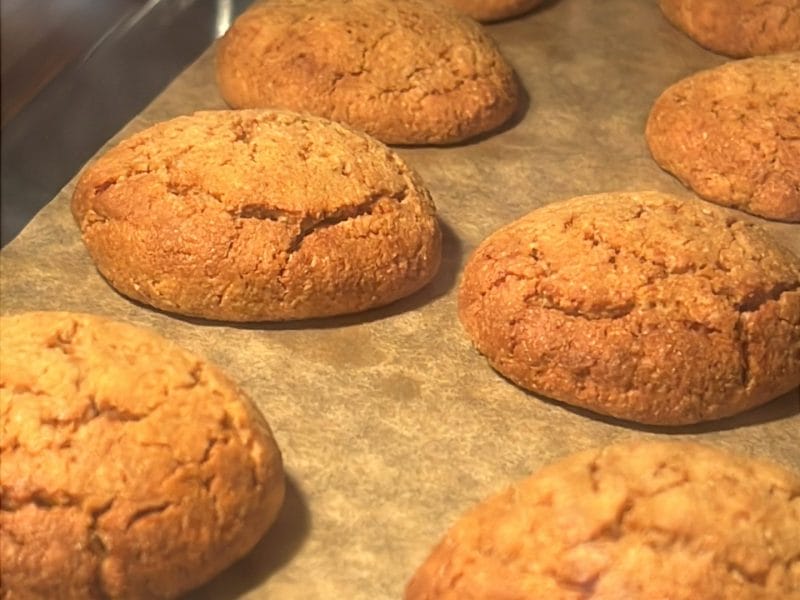 Cliquez pour zoomer ! Biscuits aux flocons d’avoine et amandes Thermomix par hajarchekiri