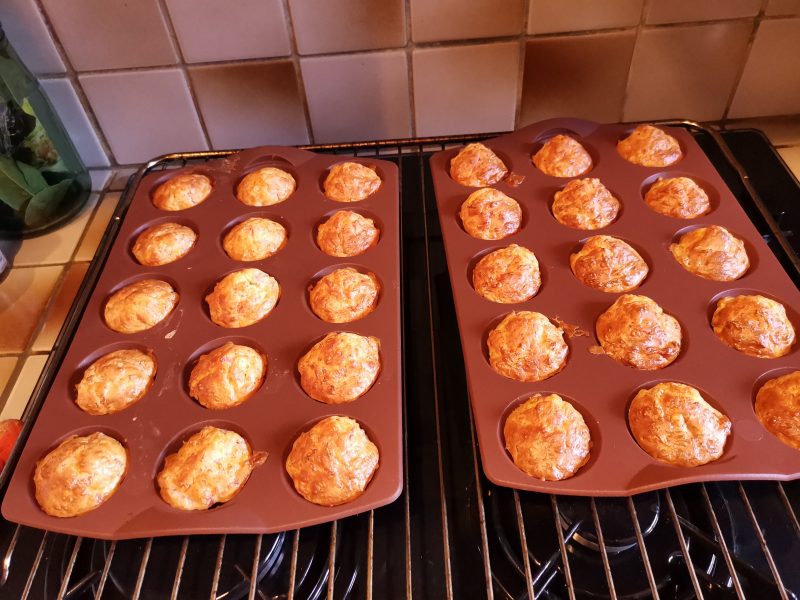 Cliquez pour zoomer ! Mini muffins au comté et aux lardons Thermomix par mimilou18