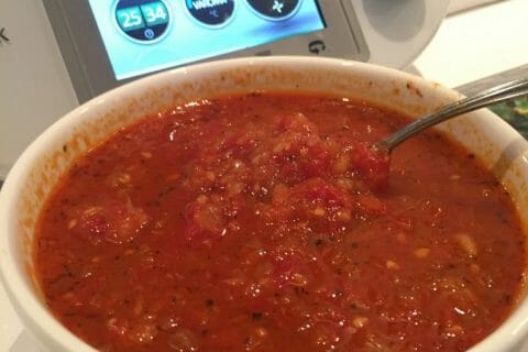 Cliquez pour zoomer ! Sauce tomate au Thermomix