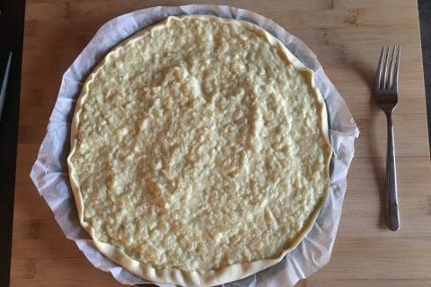 Cliquez pour zoomer ! Tarte feuilletée aux oignons au Thermomix