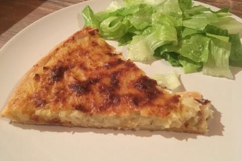 Cliquez pour zoomer ! Tarte feuilletée aux oignons au Thermomix