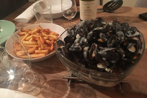 Cliquez pour zoomer ! Moules marinières au Thermomix