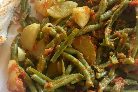 Cliquez pour zoomer ! Haricots verts à l’italienne au Thermomix