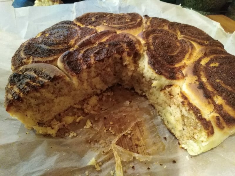 Cliquez pour zoomer ! Brioche à la crème d’amande Thermomix par linpo36