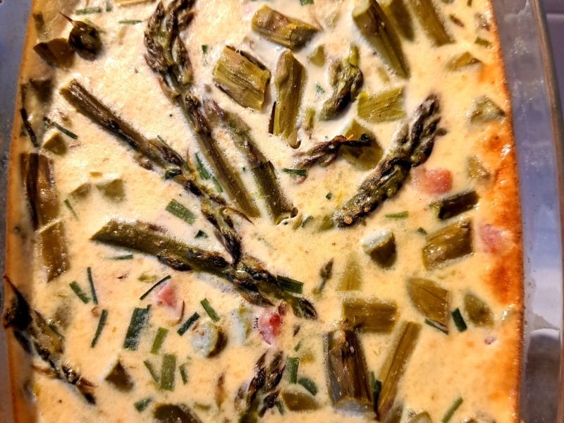 Cliquez pour zoomer ! Flan aux asperges et parmesan Thermomix par manou1983