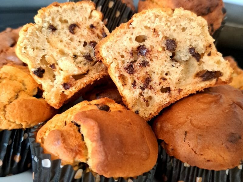 Cliquez pour zoomer ! Cake à la ricotta et aux pépites de chocolat Thermomix par manou1983