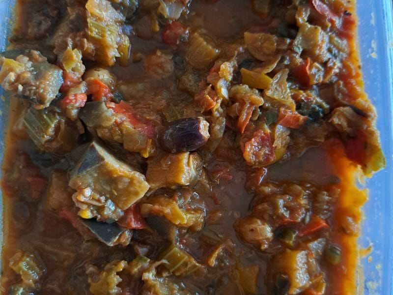 Cliquez pour zoomer ! Caponata sicilienne Thermomix par manou1983