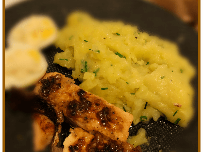 Cliquez pour zoomer ! Ecrasé de pommes de terre à l’huile d’olive Thermomix par farralex