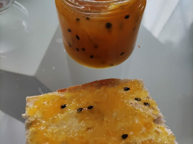 Cliquez pour zoomer ! Confiture de mangues et fruits de la passion Thermomix par ptitpioux