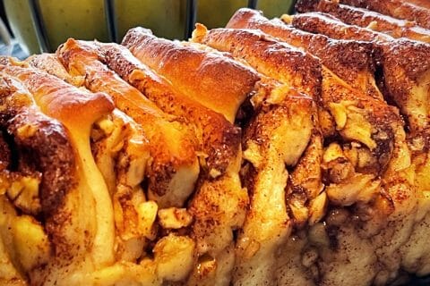 Cliquez pour zoomer ! Brioche à effeuiller à la cannelle Thermomix par nathalie_borella