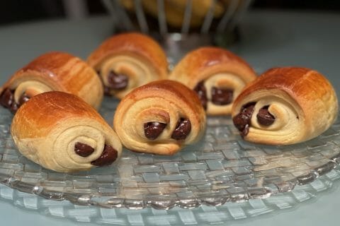 Cliquez pour zoomer ! Pains au chocolat briochés Thermomix par nathalie_borella