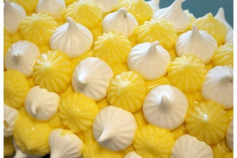 Cliquez pour zoomer ! Bûche au citron meringuée Thermomix par nathalie_borella