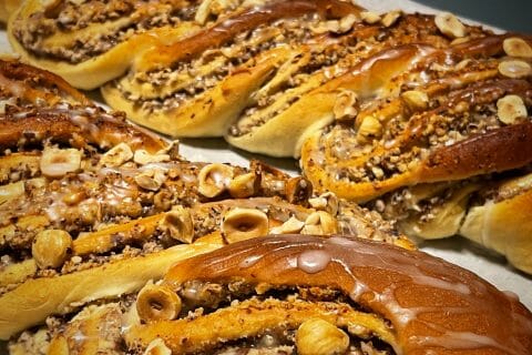 Cliquez pour zoomer ! Brioche tressée aux noisettes Thermomix par nathalie_borella