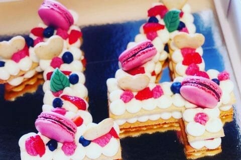 Cliquez pour zoomer ! Ganache framboises pour macarons Thermomix par nathalie_borella