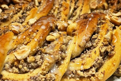 Cliquez pour zoomer ! Brioche tressée aux noisettes Thermomix par nathalie_borella