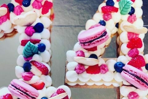 Cliquez pour zoomer ! Ganache framboises pour macarons Thermomix par nathalie_borella