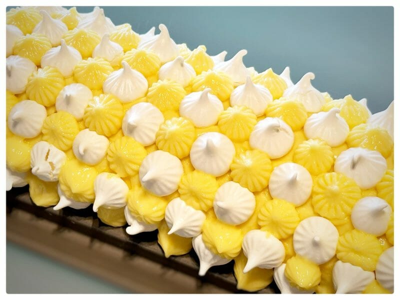 Cliquez pour zoomer ! Bûche au citron meringuée Thermomix par nathalie_borella