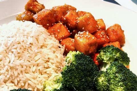 Cliquez pour zoomer ! Tofu sauté aux graines de sésame Thermomix par nathalie_borella