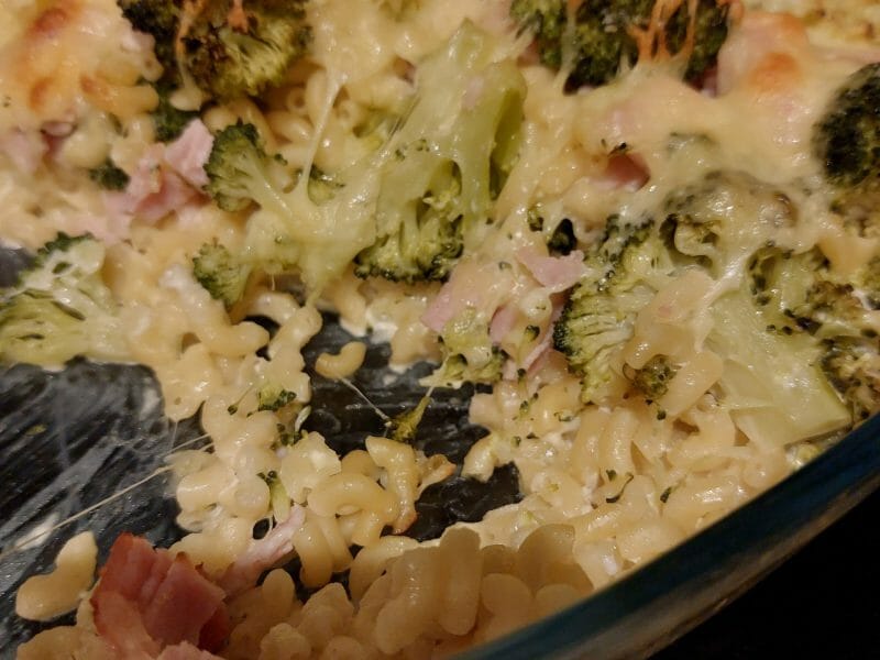 Cliquez pour zoomer ! Gratin de pâtes au brocoli Thermomix par robane68