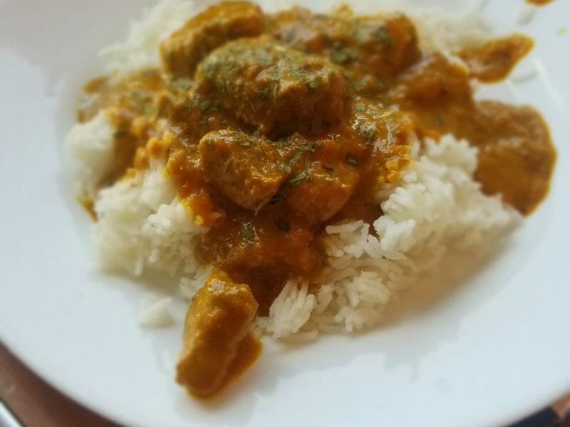 Cliquez pour zoomer ! Curry de boeuf Thermomix par Annie