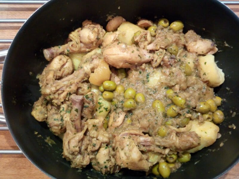 Cliquez pour zoomer ! Tajine de poulet aux olives Thermomix par Nab80