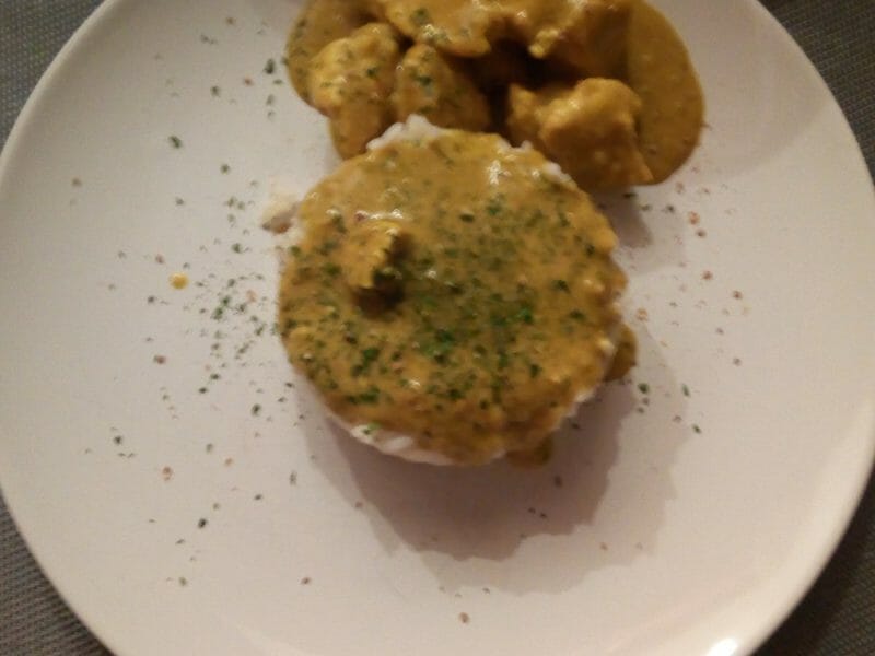 Cliquez pour zoomer ! Poulet coco aux 3 épices Thermomix par Nab80