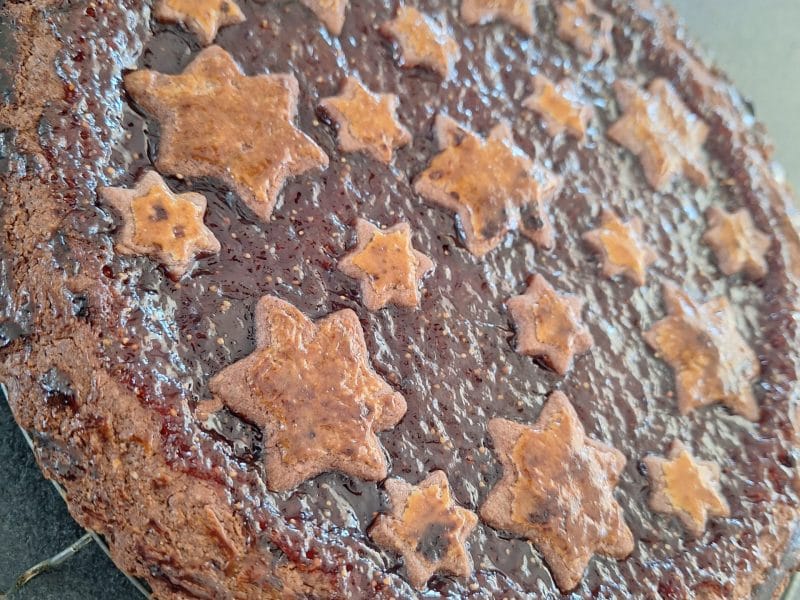 Cliquez pour zoomer ! Tarte de Linz – Linzer Torte Thermomix par katchen