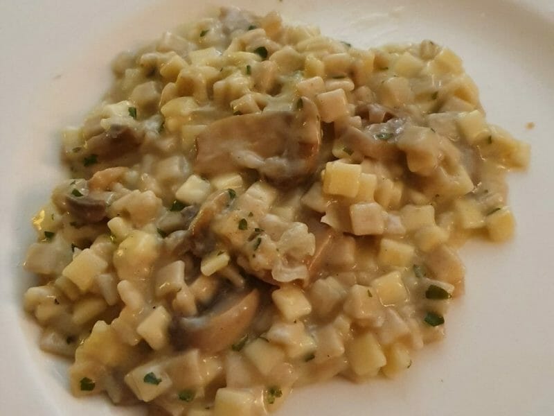 Cliquez pour zoomer ! Risotto de crozets et champignons Thermomix par stephlucie1328