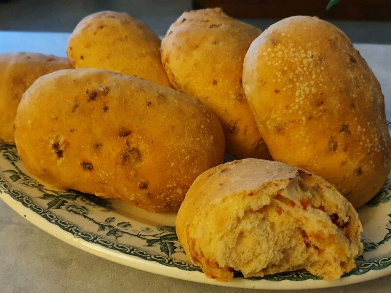 Cliquez pour zoomer ! Petits pains au chorizo Thermomix par stephlucie1328