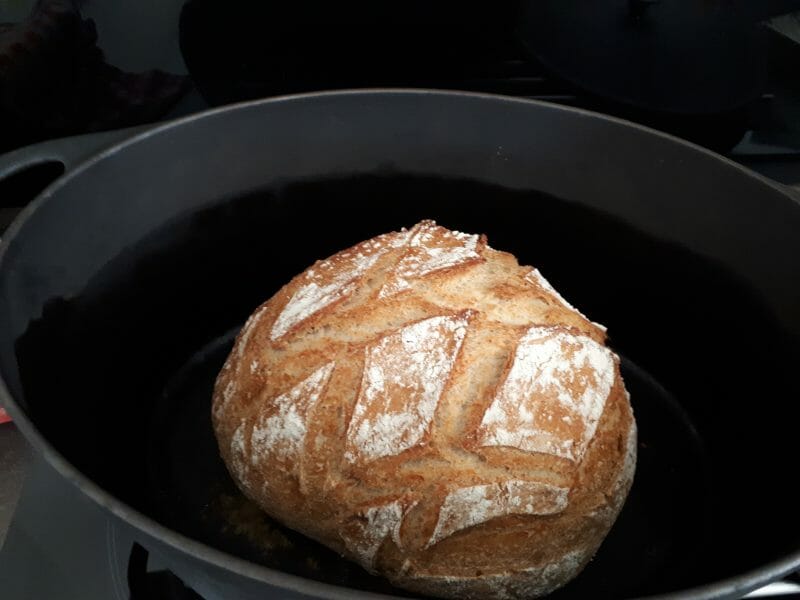 Cliquez pour zoomer ! Pain Cocotte Thermomix par titi6440