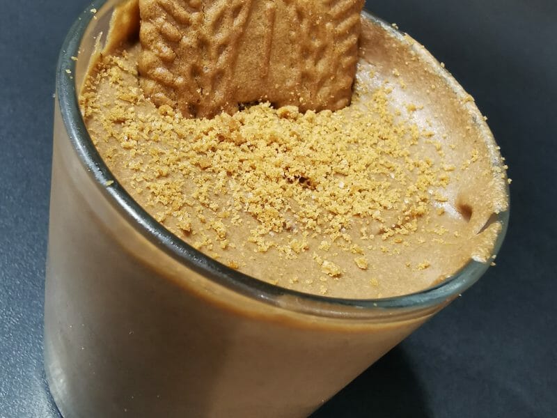 Cliquez pour zoomer ! Mousse chocolat et spéculoos Thermomix par saturnin213