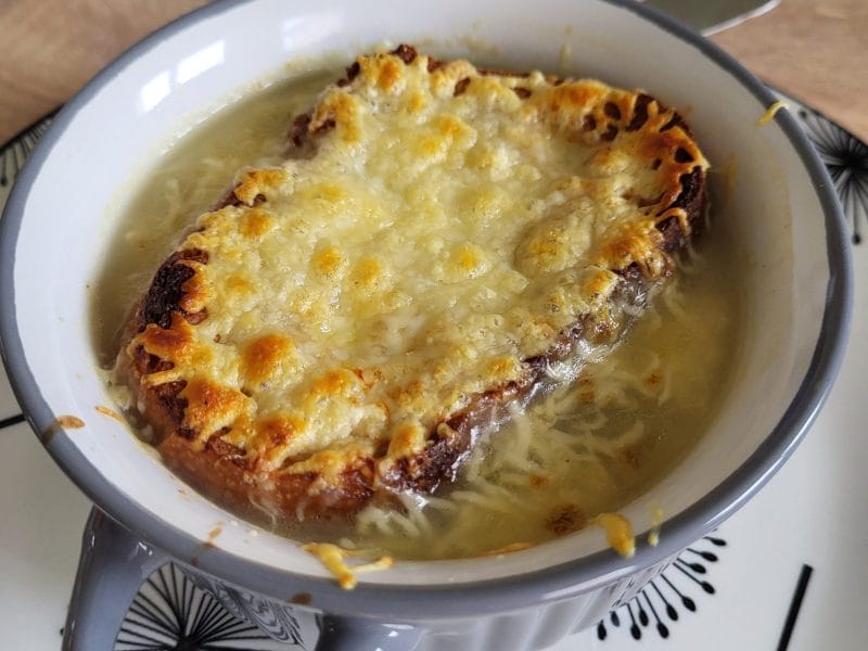 Cliquez pour zoomer ! Gratinée à l’oignon Thermomix par Flo24