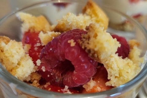Cliquez pour zoomer ! Tarte aux fraises destructurée Thermomix par Flo24