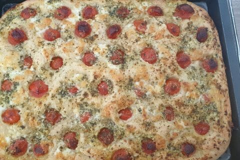 Cliquez pour zoomer ! Focaccia des Pouilles Thermomix par Nataly83
