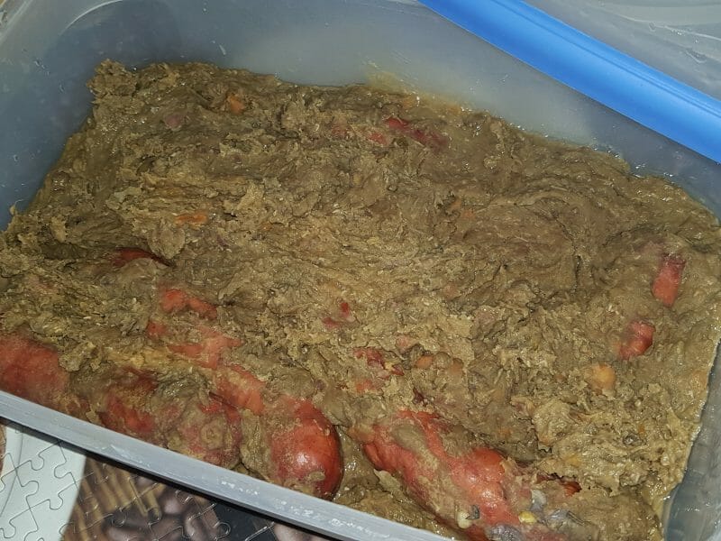 Cliquez pour zoomer ! Lentilles et ses saucisses Thermomix par Missjoss