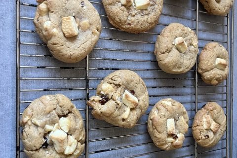 Cliquez pour zoomer ! Cookies aux pépites de chocolat blanc Thermomix par mamoune94